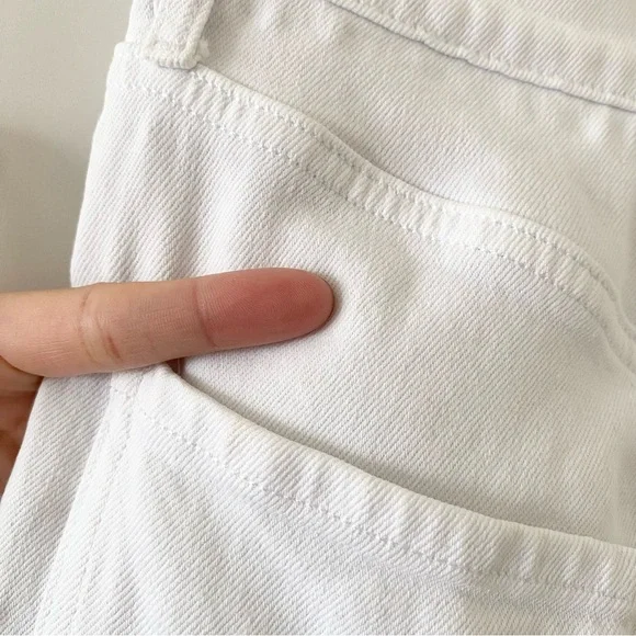 Agolde Riley High Rise Straight Crop Jeans (Stretch) - Picture 10 of 12